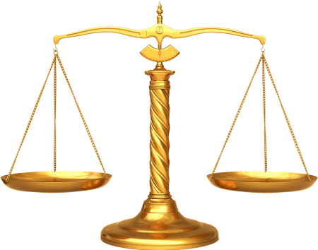 Law Scale Png Graphic Black And White Download - La Riforma Dei Reati Contro La Pubblica (450x354), Png Download