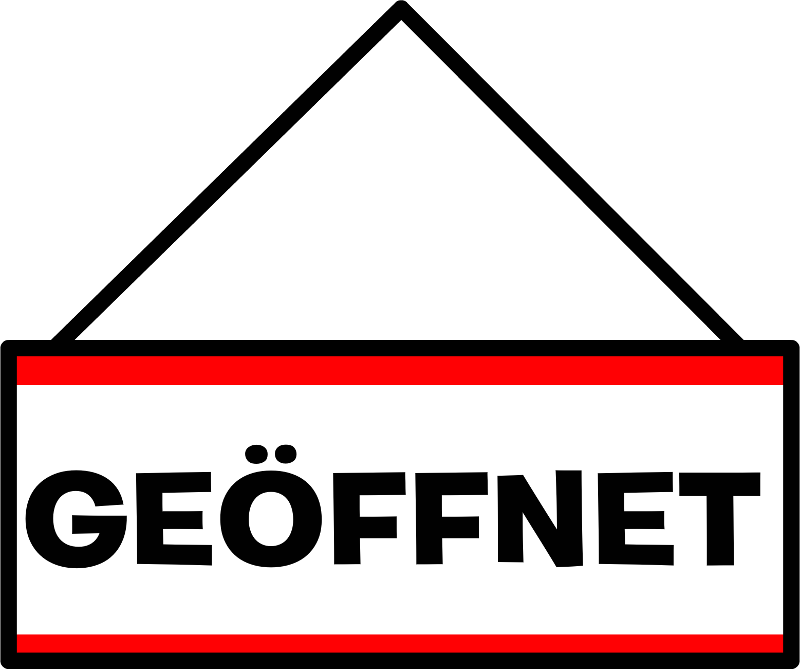 Open-closed Sign Sprite 003 De - Portable Network Graphics (1557x1301), Png Download