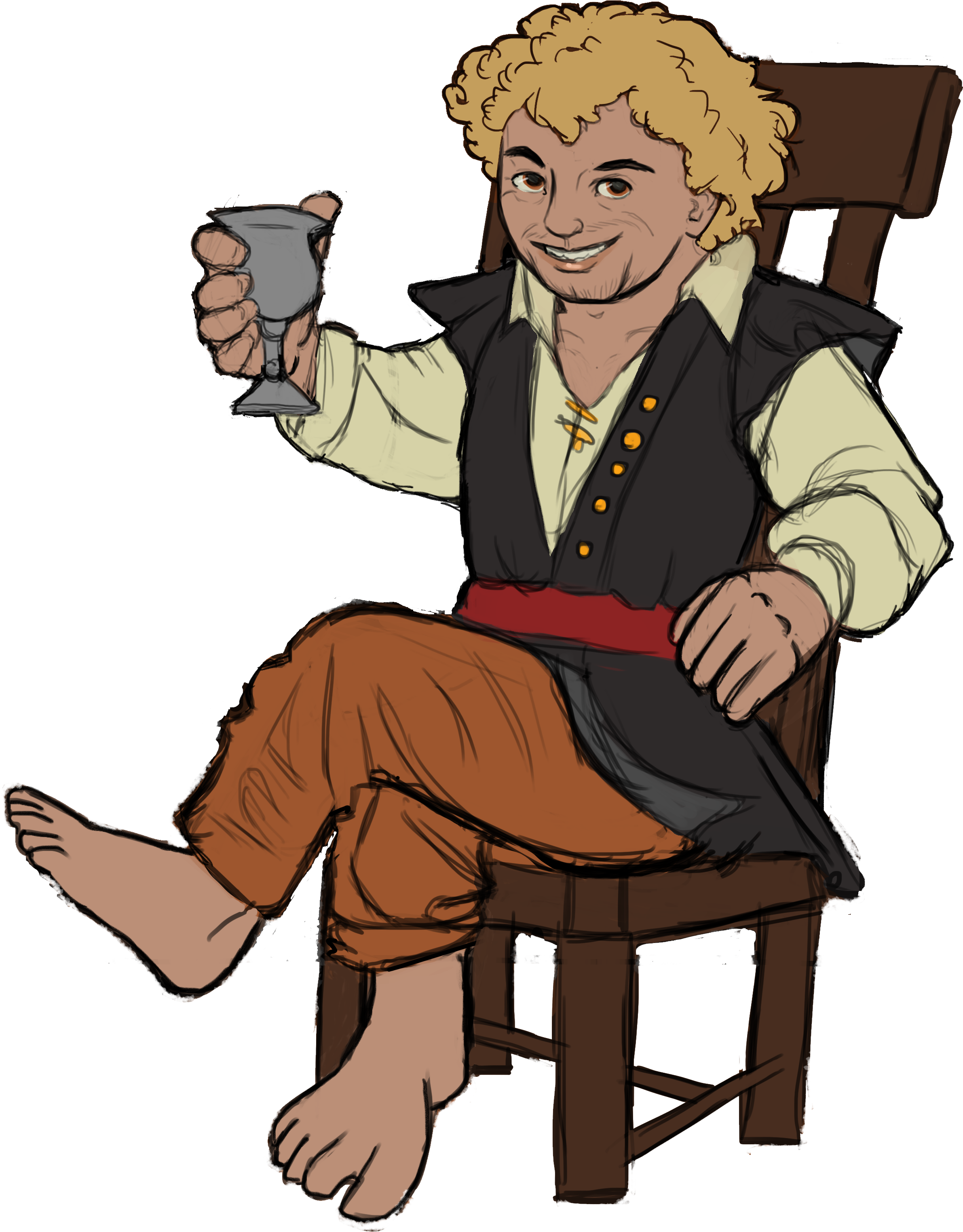 Umhebcw - “ - Sitting (2550x3300), Png Download