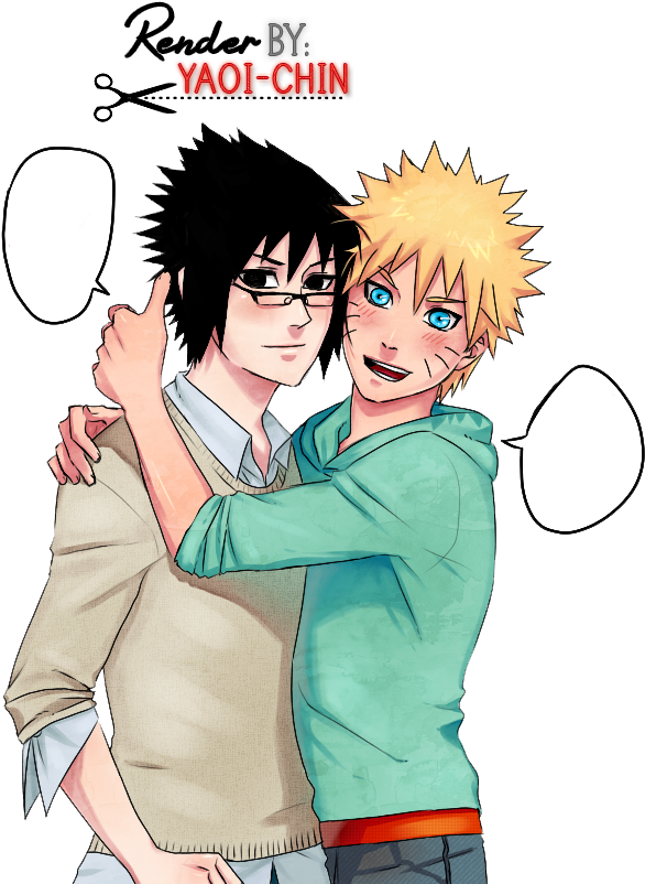 Ichigo X Naruro Yaoi (612x812), Png Download