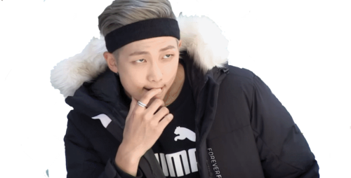 Army, Editing, And Jin Image - Rm (500x254), Png Download