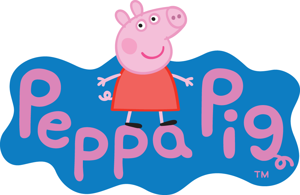 Peppa Pig Logo - Peppa Pig Logo Png (1024x668), Png Download