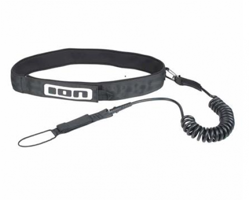 Ion Sup Core 10 Leash Race 2.0 Coiled Hipbel Black, (508x696), Png Download