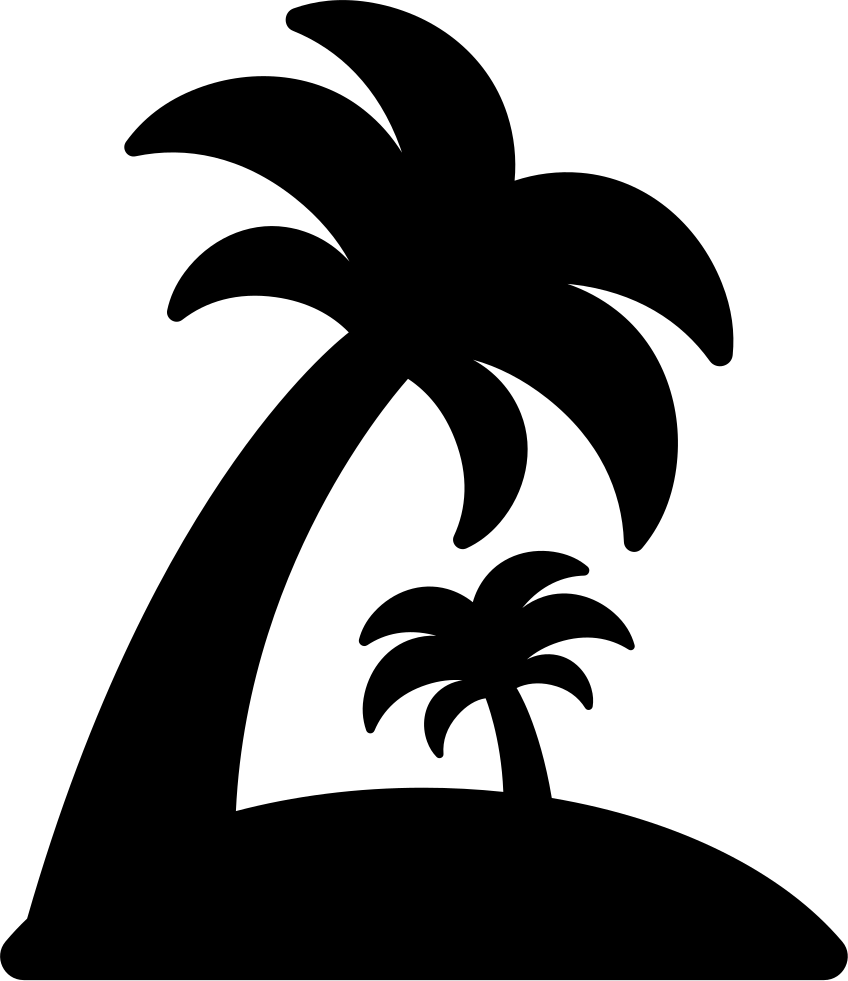 Island Clipart Png Photos - Island Icon Png (848x981), Png Download