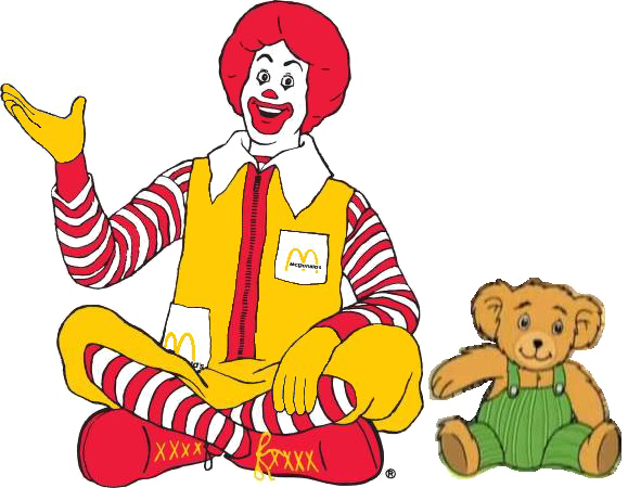 Ronald Mcdonald Png Image Background - Resume For Working Student In Mcdo (579x450), Png Download