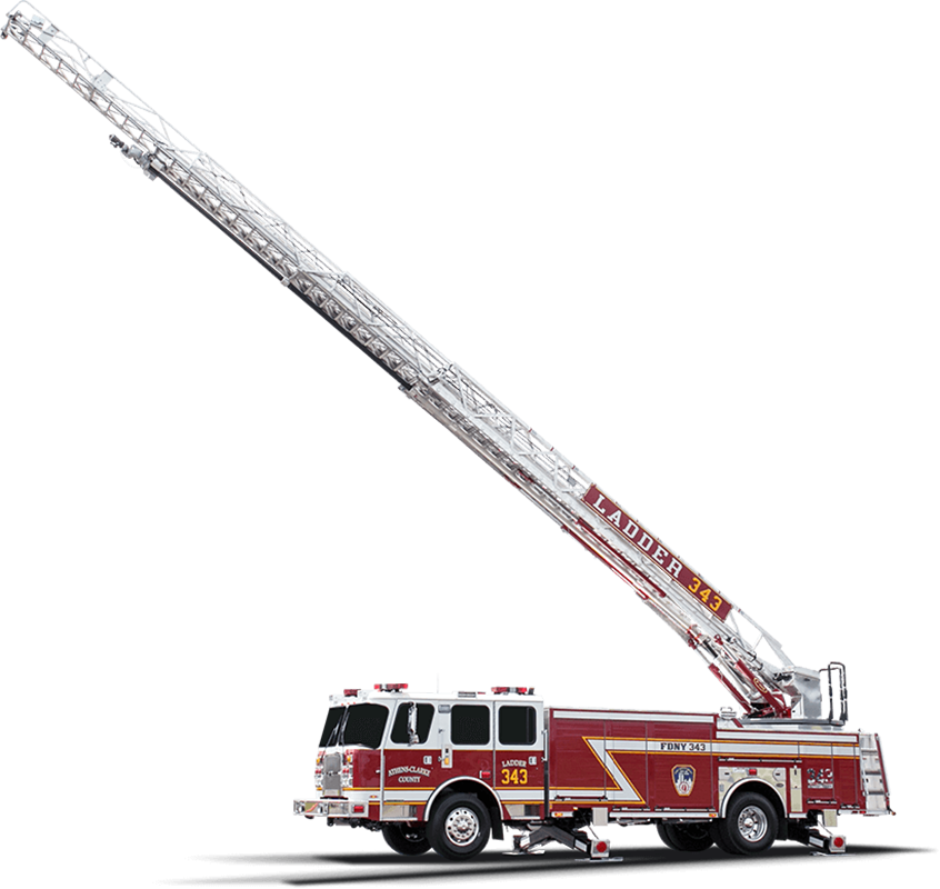 The Metro - Fire Truck Ladder Png (846x800), Png Download