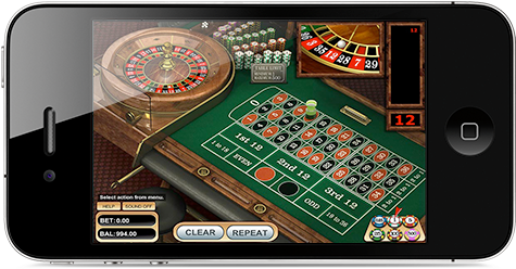 Casino Game Mobile Screen - Smartphone (500x327), Png Download