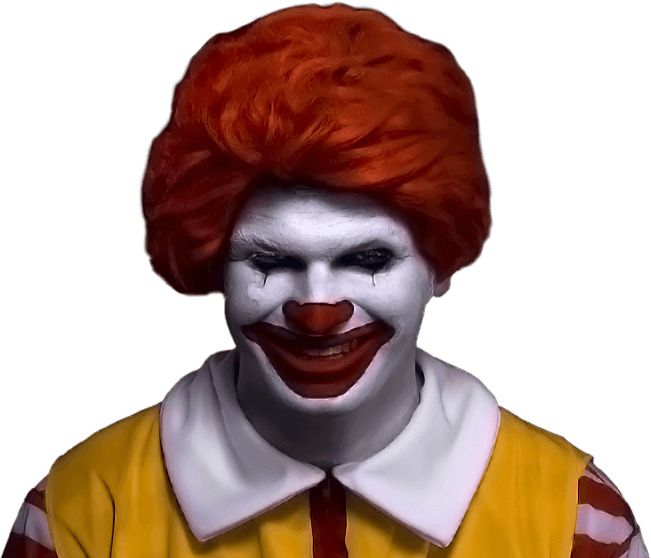 See What Ronald's Hiding - Red Hair (651x558), Png Download