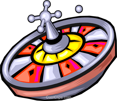 Roulette Wheel Royalty Free Vector Clip Art Illustration - A2 Psychology Aqa Specification A - Student Workbook (480x417), Png Download