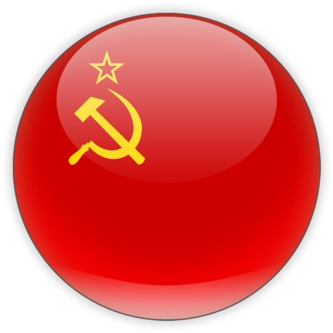Vector Freeuse Download Pin Transparent Communist - Soviet Union Flag Round (640x480), Png Download