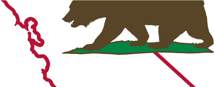 636054606033326119 1877630735 California Outline And - California State Flag Logo (880x290), Png Download