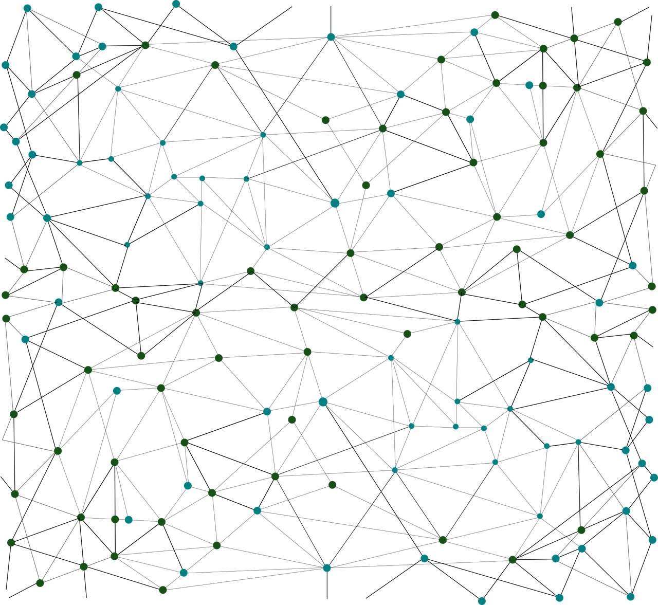 Nodes-1427176 - Bitcoin Nodes Png (1280x1177), Png Download