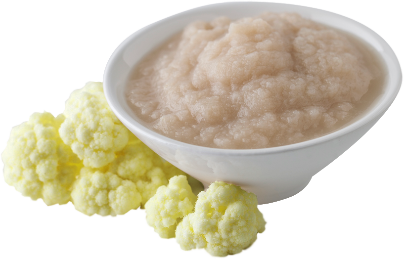 Clip Art Black And White Stock Buy Vegetable Purees - Mashed Cauliflower Clipart (817x524), Png Download