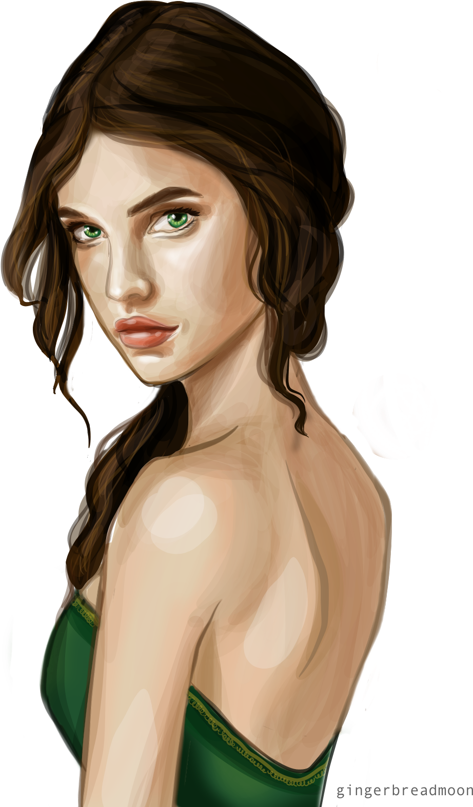 Lysandra By Gingerbreadmoon - Lysandra Throne Of Glass Fan Art (1200x1800), Png Download