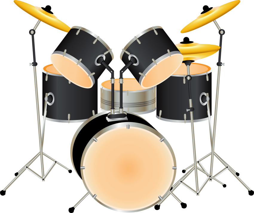Kit Png Free Images Toppng Transparent - Drums Clipart Png (850x712), Png Download