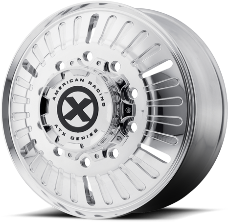10 Lug Ao403 Roulette - American Racing Atx Baja Dually Wheels (500x500), Png Download