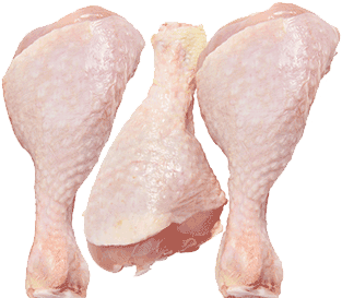 Chicken Drumsticks 3 Pieces - Chicken As Food (427x320), Png Download