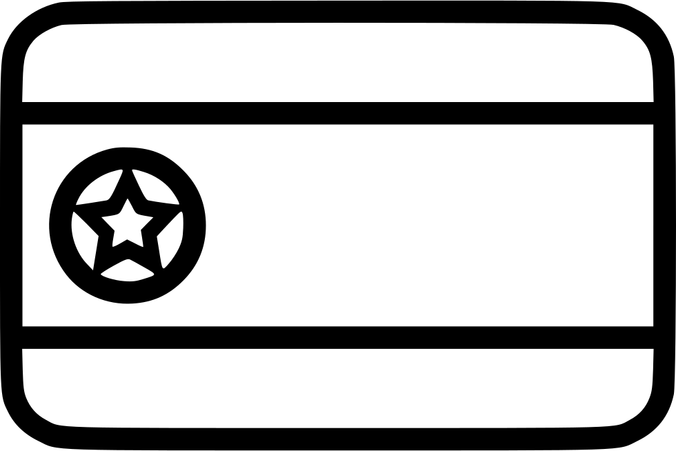 North Korea Flag (980x654), Png Download