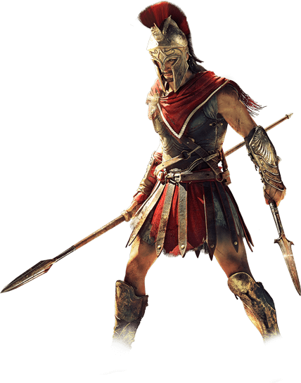 E3 Assassinscreedodyssey - Assassin's Creed Odyssey Alexios (428x545), Png Download