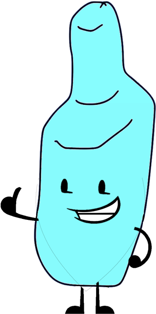 Bottle-like Leafy - Bfdi Bottle - Free Transparent PNG Download - PNGkey