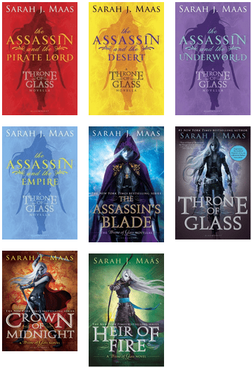 Throne Of Glass Series - Heir Of Fire: A Throne Of Glass Novel - Trade Paperback (436x572), Png Download