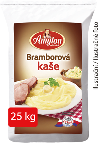 Mashed Potatoes 25 Kg - Amylon Puding S Příchutí Vanilka V Prášku 37g (360x500), Png Download