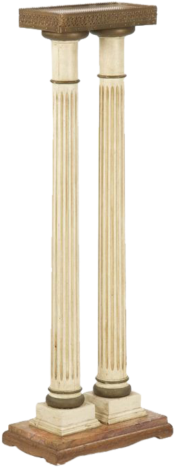 French Louis Xvi Style Pedestal Column Stand C - Column With Transparent Background (669x669), Png Download