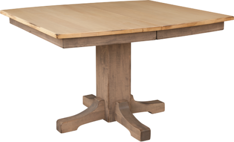 Frederick Single Pedestal Table Extension - Table (478x290), Png Download