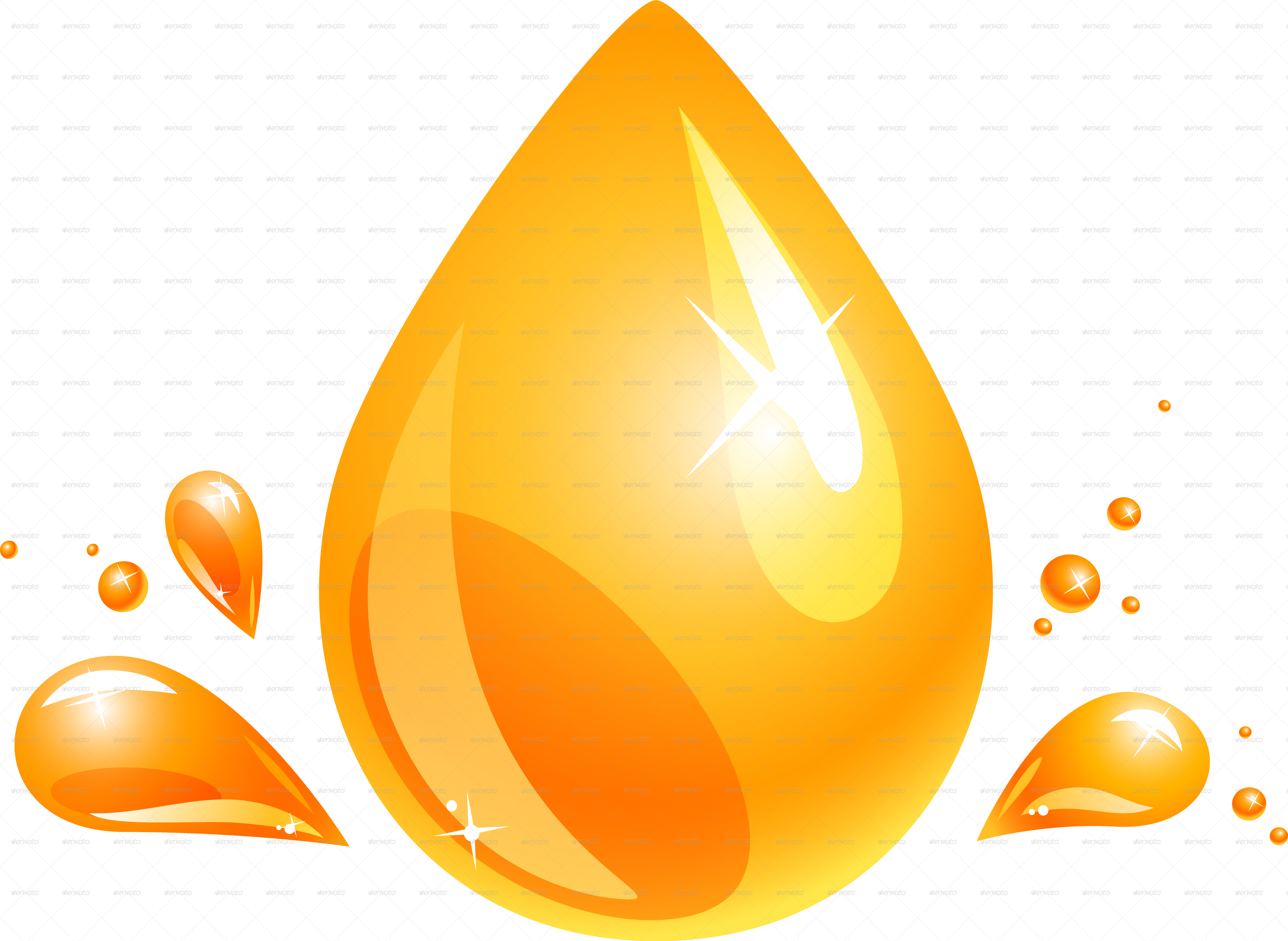 Oil Free Download Png - Oil Drop (5000x3655), Png Download