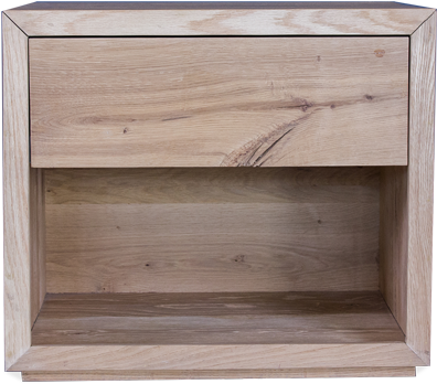 Oak Cj Bedside Pedestal - Pedestal (400x400), Png Download