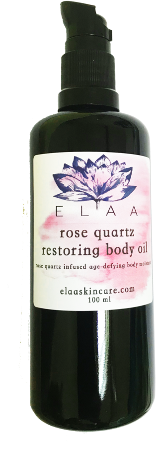 Rose Quartz Body Oil (1000x1800), Png Download