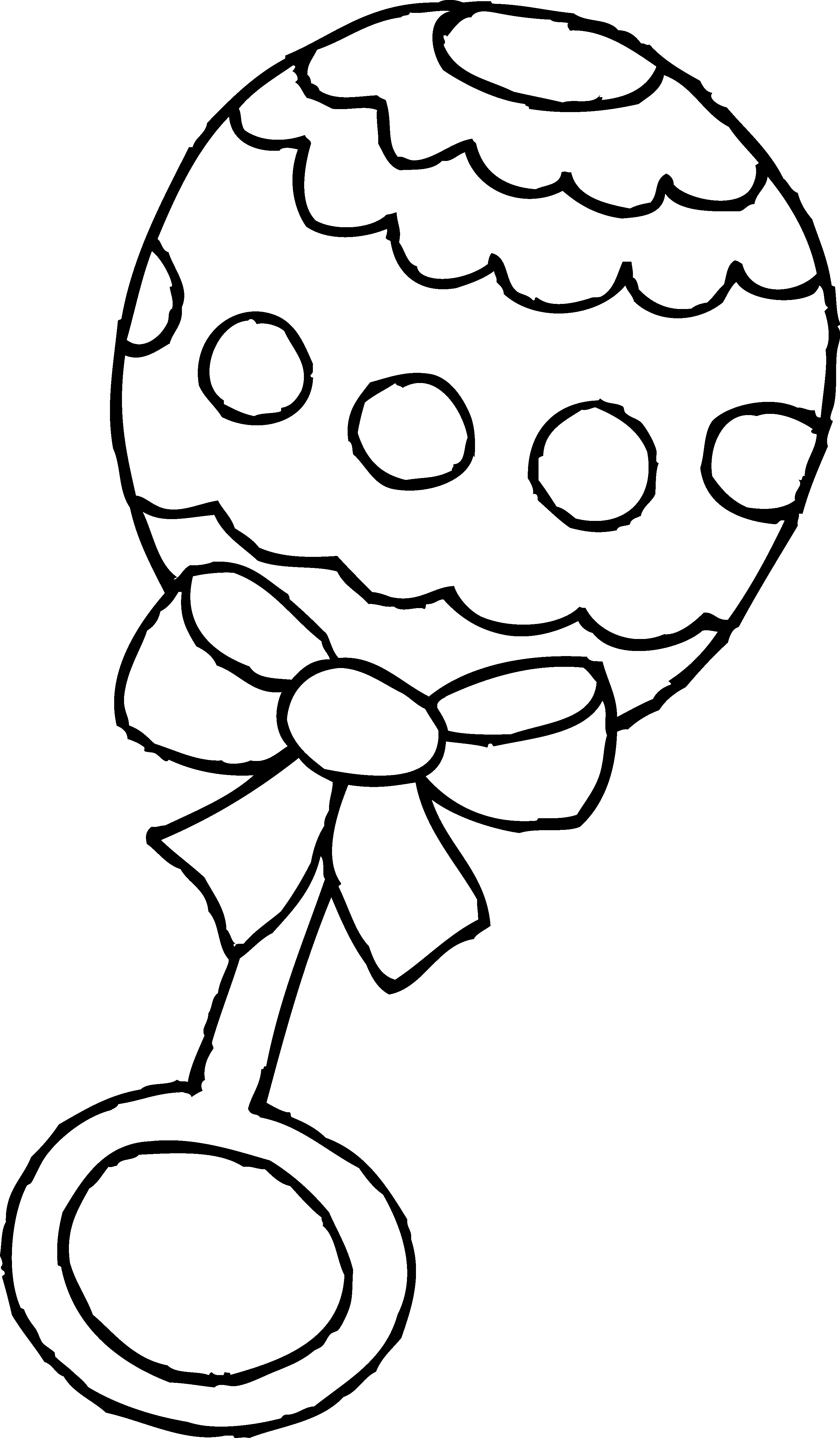 Baby Shower Drawing At Getdrawings - Toy Clip Art Black And White (2803x4798), Png Download