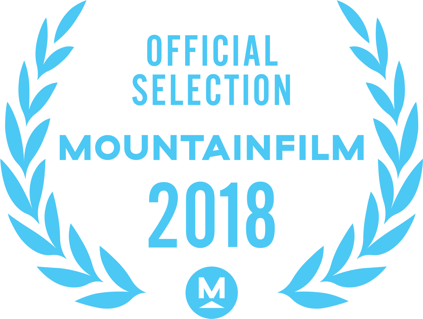 Mountainfilm 2018 Official Selection - Film Festival (2000x2000), Png Download