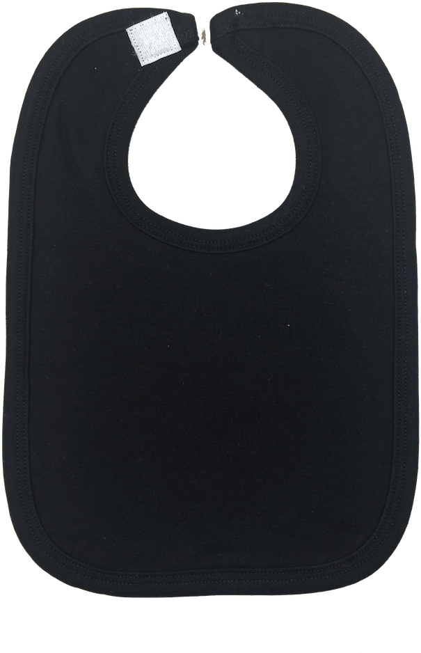 Personalized Infant Bib Black - Portable Network Graphics (810x1080), Png Download