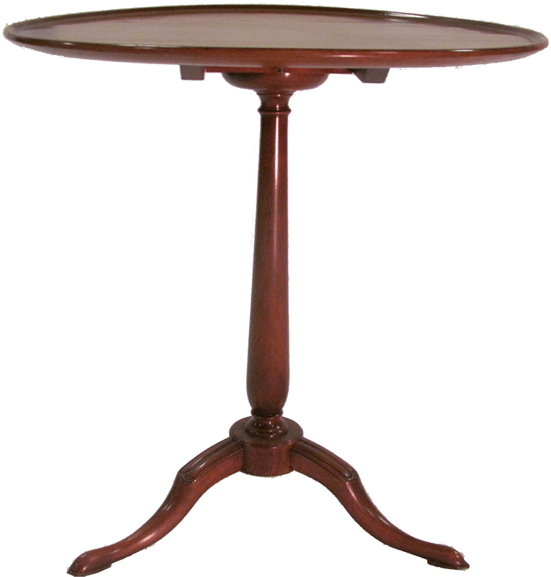 Louis Xvi Single Pedestal Table - Table (1124x1124), Png Download
