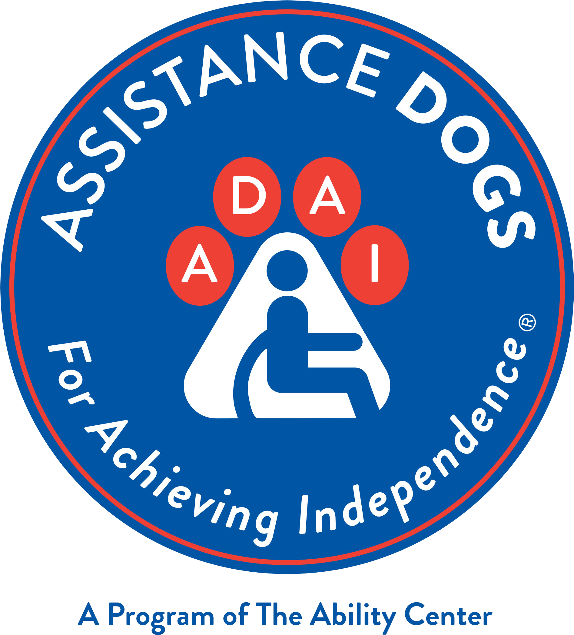 Adai Helps Children And Adults With Disabilities Achieve - Dog (1945x2150), Png Download
