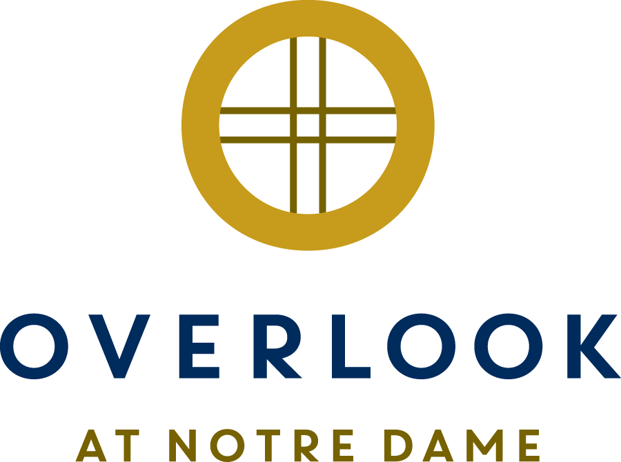 Overlook At Notre Dame Of South Bend, In's Logo - Overlook At Notre Dame (900x670), Png Download