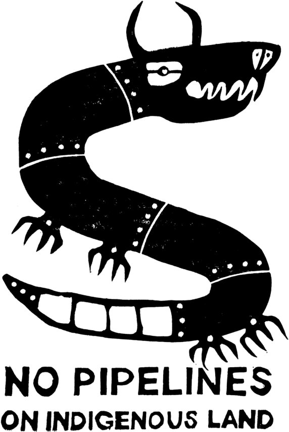 Mountain Outline Cliparts - Dakota Access Pipeline Black Snake (1280x856), Png Download