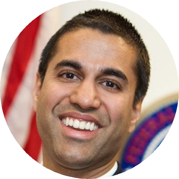 Ajit Pai - Painting (600x600), Png Download