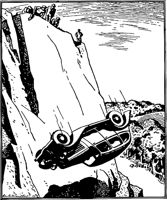 Fall, Outline, Mountain, Car, Cartoon, Flip, Over - Die Peacefully In My Sleep Funny T-shirt Tile Coas (533x640), Png Download