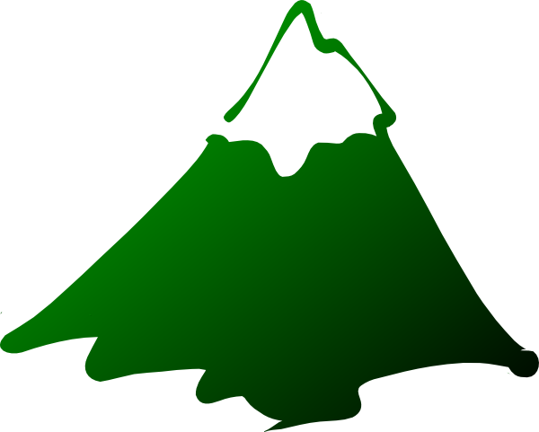 Mountain Peak Clip Art - Mountain Clip Art (600x481), Png Download