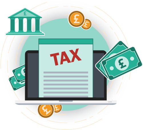 Ebay Tax Guide - Tax (538x500), Png Download