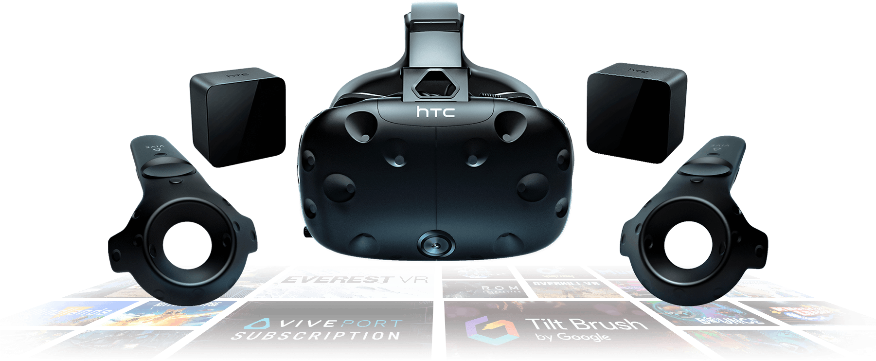 The Best Beginner Friendly Vr Headsets Oculus Rift - Virtual Reality Hardware (1800x785), Png Download