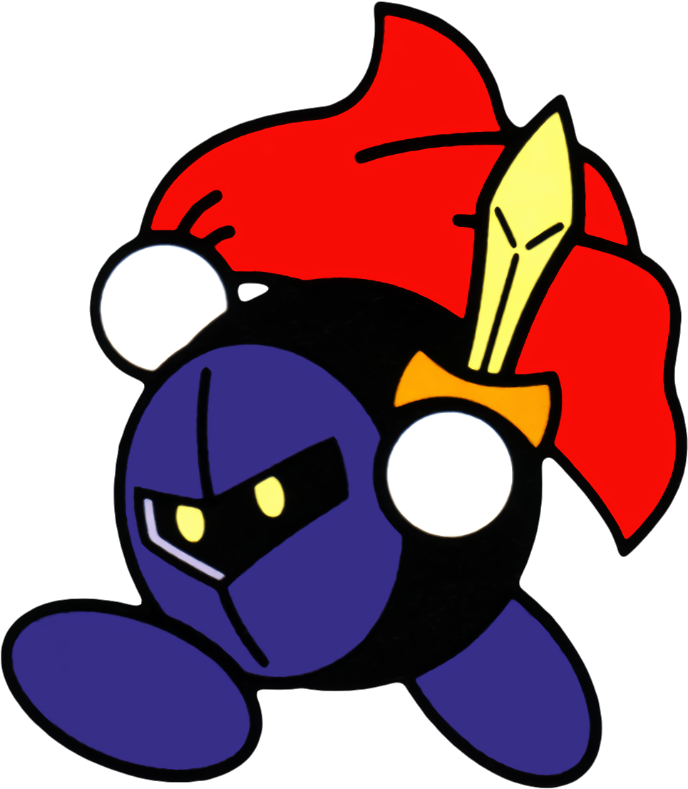 Download I Tried To Make Dark Mind Art Prettier Meta Knight Kirby S Adventure Artwork Png Image With No Background Pngkey Com