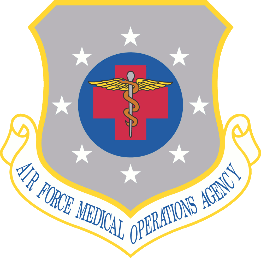 Air Force Medical Operations Agency - Us Air Force Public Health Logo (1000x987), Png Download