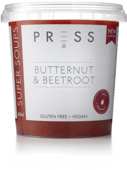 Press London Butternut & Beetroot Soup Online - Sticky Toffee Pudding (630x630), Png Download