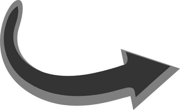 Return Arrow Clip Art At Clker - Return Clip Art Png (600x367), Png Download