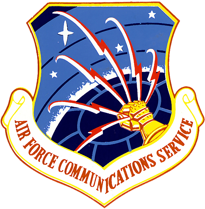 3.8 Inch Air Force Communications Agency Vinyl Transfer (706x718), Png Download
