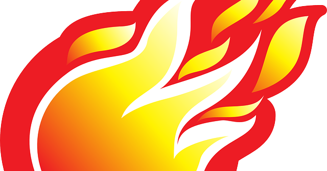 Fire Clipart (640x336), Png Download