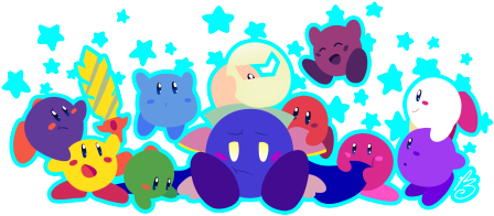 The Things I Like The Most About The Kirby Series Have - Cartoon (500x266), Png Download